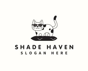 Cat Fashion Grooming logo design