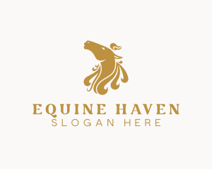 Equestrian Horse Animal logo