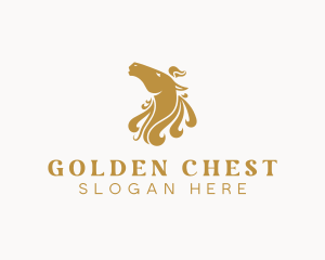 Equestrian Horse Animal logo design