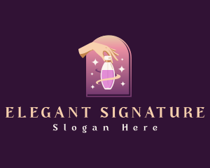 Elegant Luxury Perfume logo design