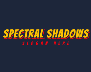 Comic Shadow Business logo design