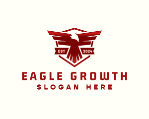 Eagle Shield Aviation logo design