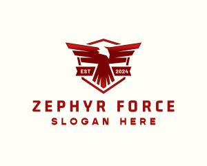 Eagle Shield Aviation logo design