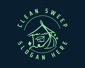 Cleaning Broom House logo