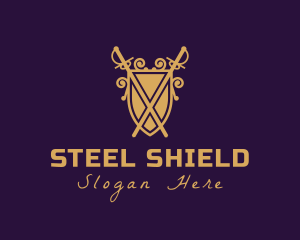 Royal Medieval Shield  logo design