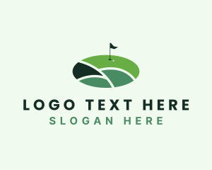 Golf Sports Competition Logo