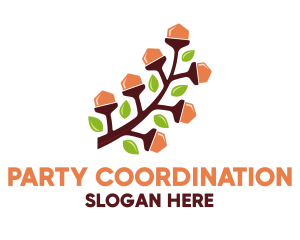 Acorn Nut Branch logo design