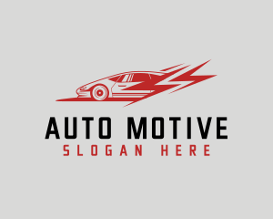 Car Racing Vehicle logo design