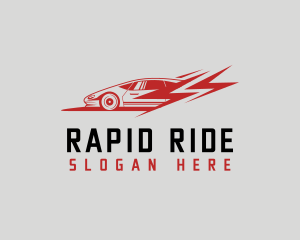 Car Racing Vehicle logo design