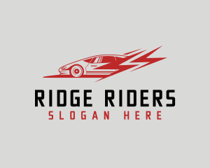 Car Racing Vehicle logo design