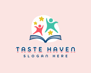 Nursery Children Book Logo