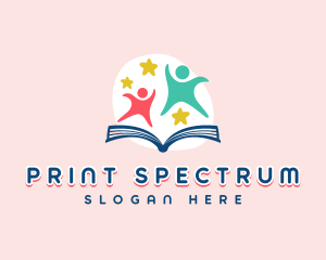 Nursery Children Book logo design