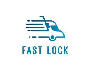 Fast Logistic Movers  logo design