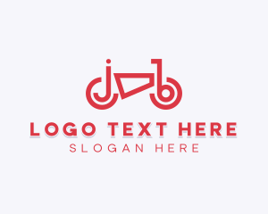Red Bike Letter J & B logo