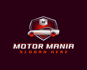 Car Racing Vehicle logo design