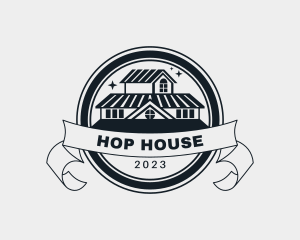 House Roof Repair logo design