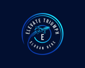 Aviation Airplane Tour logo design