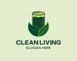 Healthy Green Juice  logo
