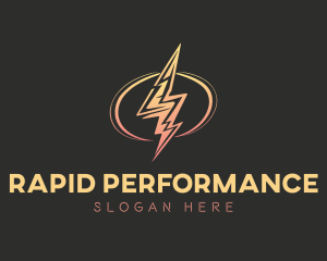 Energy Lightning Bolt logo