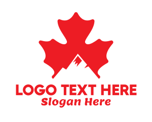 Canadian Mountain Peak Logo