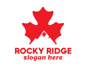 Canadian Mountain Peak logo