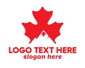 Rocky - Canadian Mountain Peak logo design