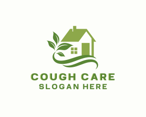 House Lawn Care Landscaping logo design