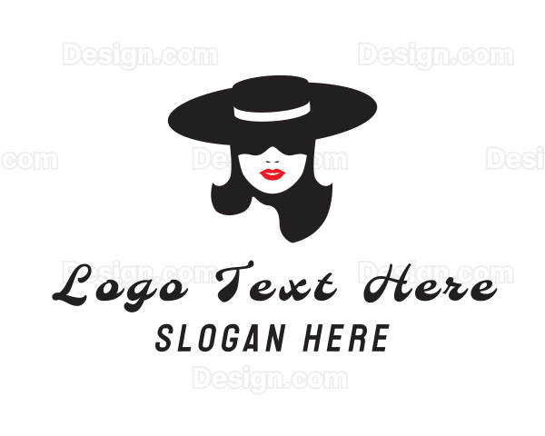 Fashion Woman Silhouette Logo