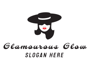 Fashion Woman Silhouette logo design