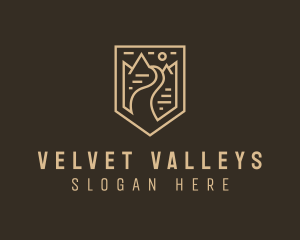 Outdoor Valley Trekking logo design