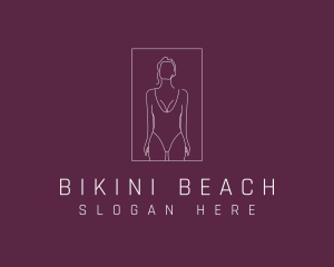 Female Swimsuit Boutique logo design