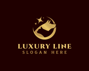 Luxury Veterinary Pet logo design