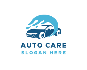 Auto Wash Cleaning logo design