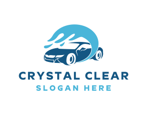 Auto Wash Cleaning logo design