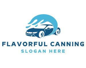 Auto Wash Cleaning logo design