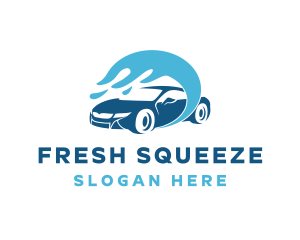 Auto Wash Cleaning logo design