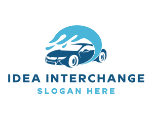 Auto Wash Cleaning logo design