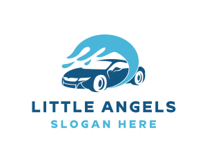 Auto Wash Cleaning logo design