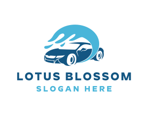 Auto Wash Cleaning logo design