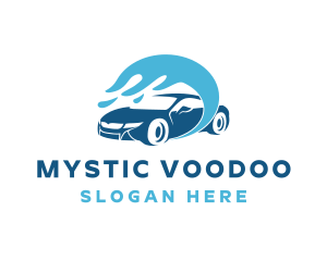 Auto Wash Cleaning logo design