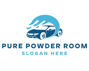 Auto Wash Cleaning logo design