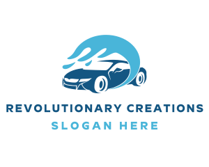 Auto Wash Cleaning logo design