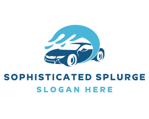 Auto Wash Cleaning logo design