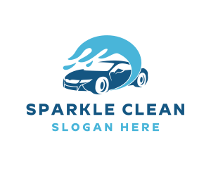 Car Auto Wash Cleaning logo