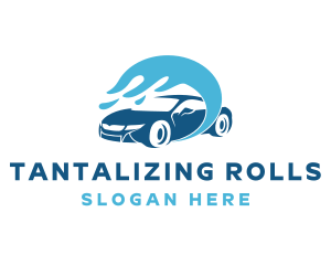 Auto Wash Cleaning logo design