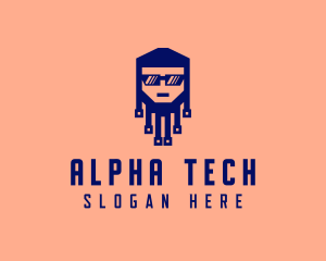 Tech Circuit Geek logo design