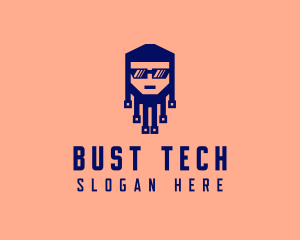 Tech Circuit Geek logo design