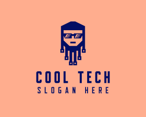 Tech Circuit Geek logo design