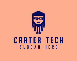 Tech Circuit Geek logo design