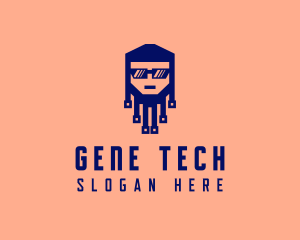 Tech Circuit Geek logo design